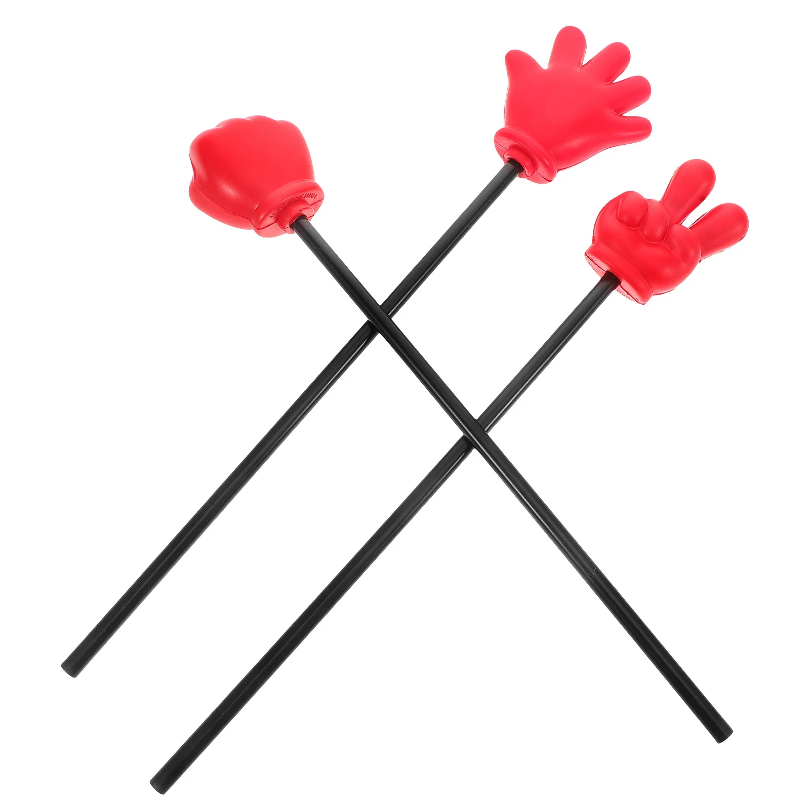 

3pcs Game Gesture Sticks Party Favors Holiday Event Props For Adults Classroom Teaching Tools Mini