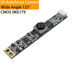 2K Wide Angle Camera Module 8MP CMOS IMX179 Autofocus 125 Degree suitable for Creality Falcon 2, Xtool, and Lightburn software