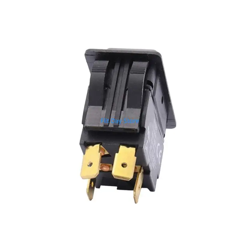 F92C 110-250V 4 مفاتيح كهربائية دبوس سهلة الاستخدام مفاتيح مفاتيح نوع القارب HY60E