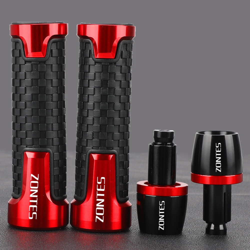 

For Zontes G1 125 ZT125 G1 ZT125U ZT 125 U ZX 310X/310T 310R 2018-2021 Motorcycle Accessories 7/8" 22mm Rubber Handlebar Grips