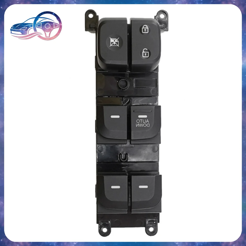 For Hyundai i10 Doctor 10 Places Ear 1.0 sx 2013 2014 2015 2016 2017 Master Window Switch Button 93570B4010 93570-B4010