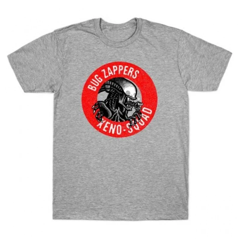 

Bug Zappers Xeno Sci-Fi Alien Gift T-Shirt Weyland LV-426 Horror movie Xenomorph Short Sleeve Graphic clothes All size tops