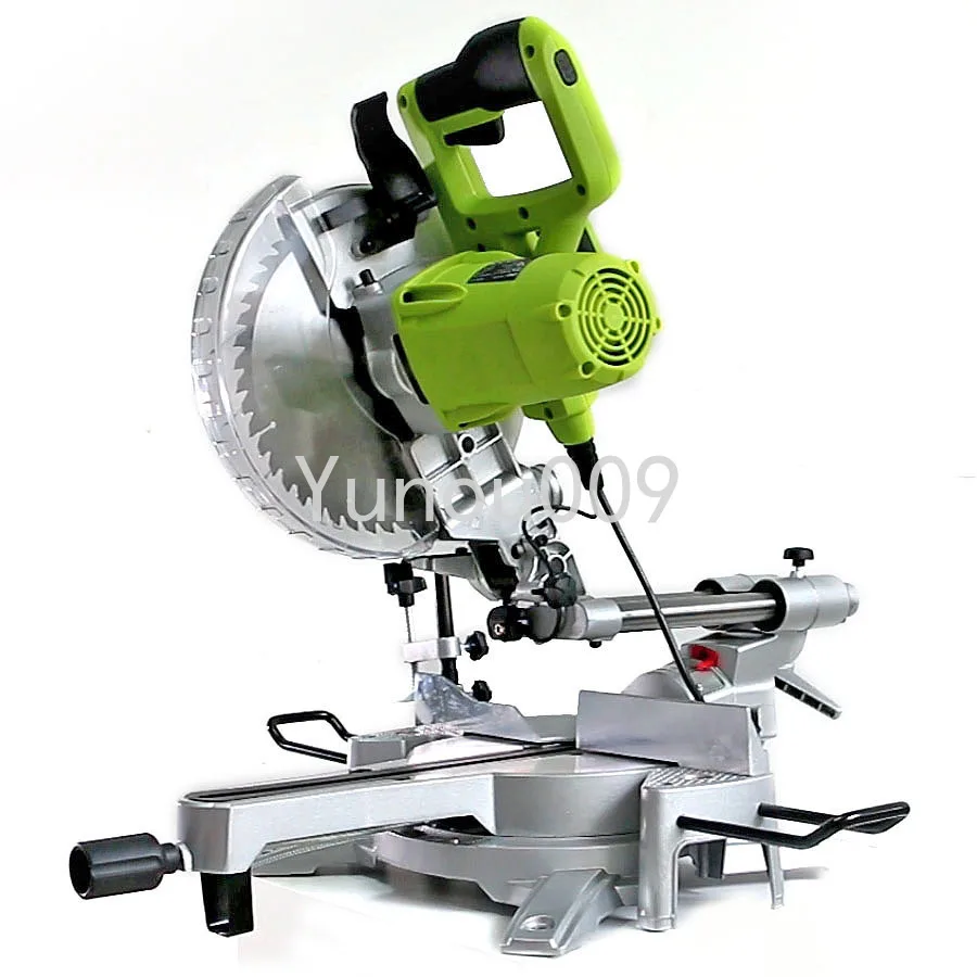 High Accuracy and Efficiency Heavy Duty 1800w 10 Inch Sliding and Dual Bevel Sliding Delt Mitre Miter Saw for Wood Cutting VIDO