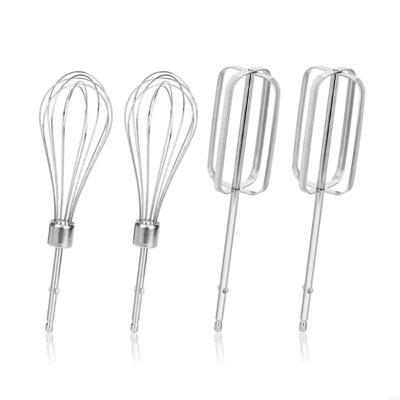 

Molf 4pcs Mulcing Mulceing Whask Handheld Mixer Accessories идеально подходит для выпечки микшера рук