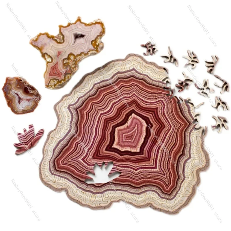 Hell-level Special-shaped Irregular Wooden Puzzle Birthday Gift