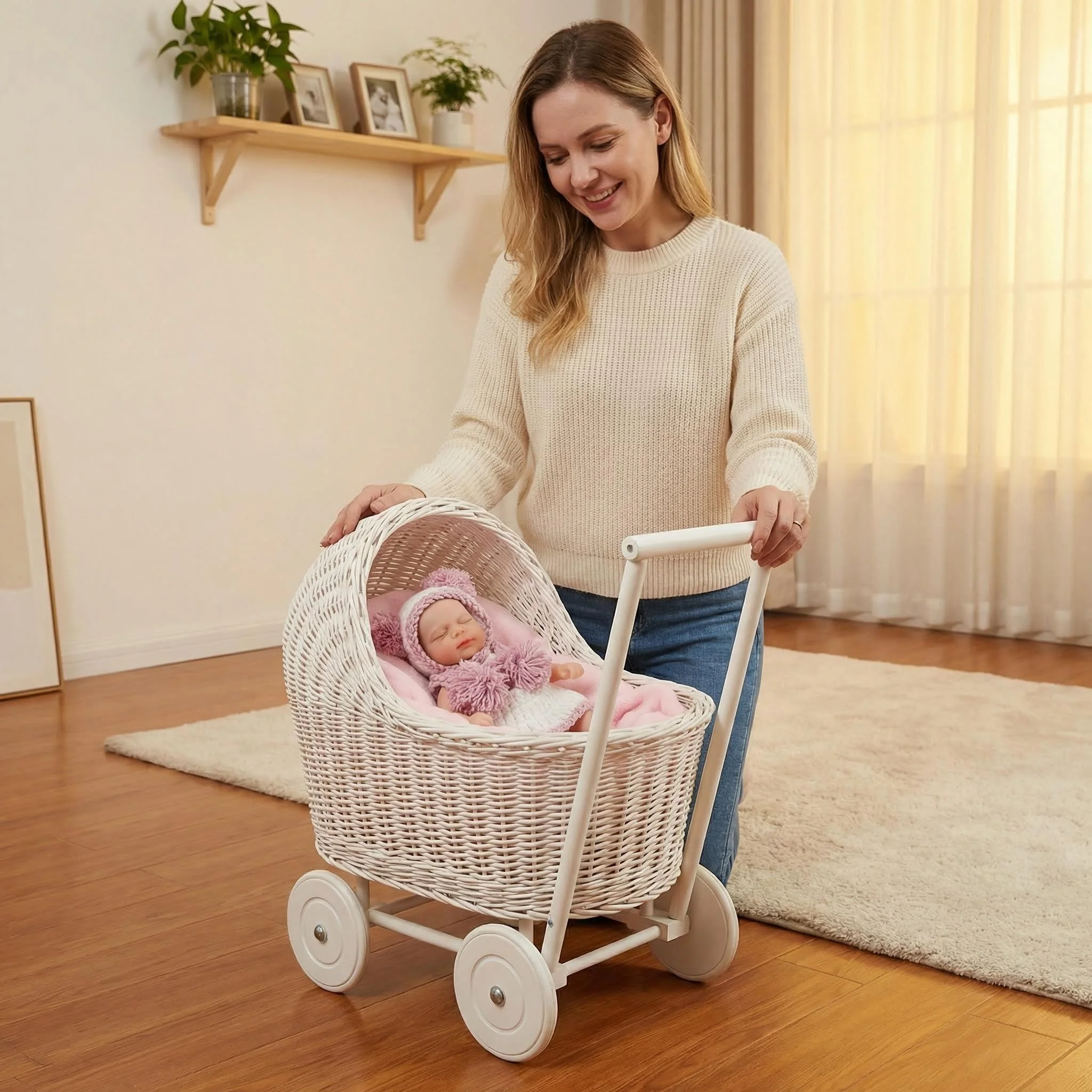 

New Mini Cloth NPK 6inch Soft Flexible Elastic Palm Handy Doll Solid Platinum Silicone Super Flexible Full Hand Doll
