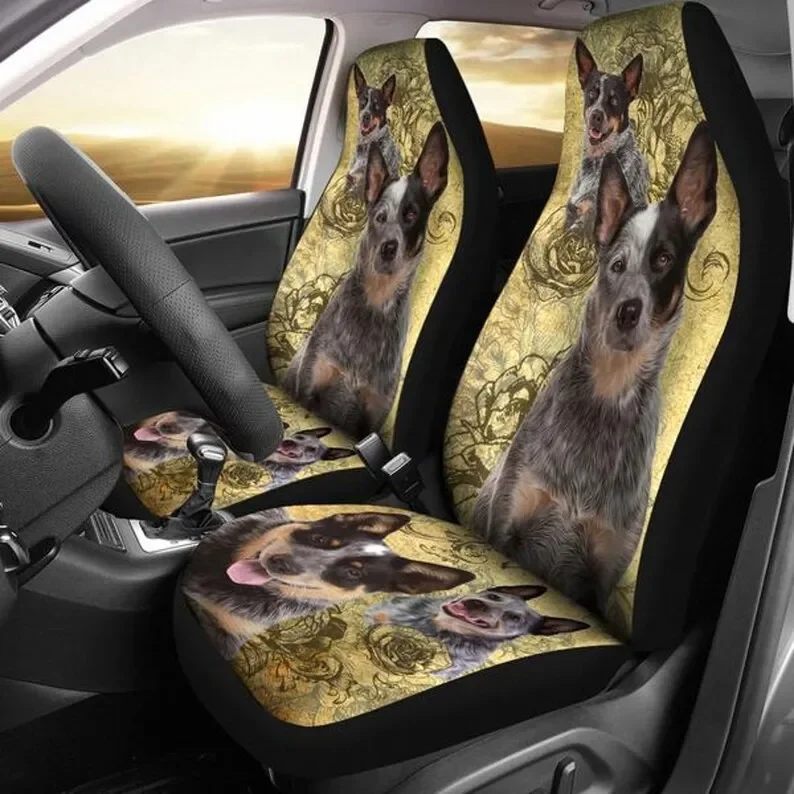 Australian Cattle Dog, Car Seat Covers, Car Accessories, Gift for Her, Custom Seat Covers, Custom Made Cover, Car Decor, Auto Se