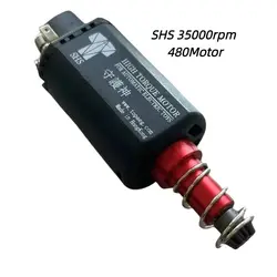 MGP 35000rpm 480 Motor SHS AEG Motor High Torqub Motor 11.1V Twist Speed Motor long Axle Airsoft M16/M4/MP5/G3/P90 AEG Motor