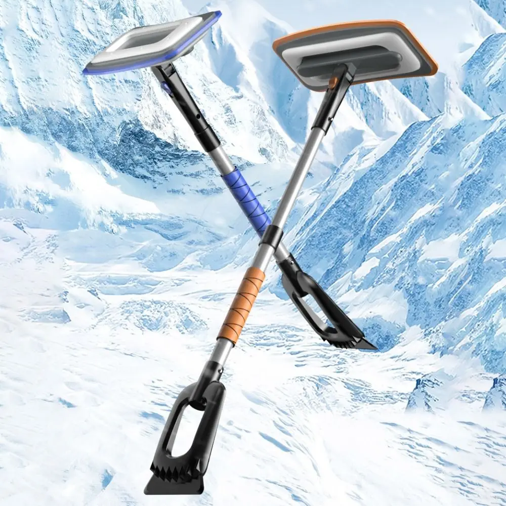 

Масштабируемая конструкция, автомобильная лопата для снега, вращающийся очиститель, инструмент для удаления снега из автомобильного стекла, съемный автомобильный зимний скребок для льда, снежный день