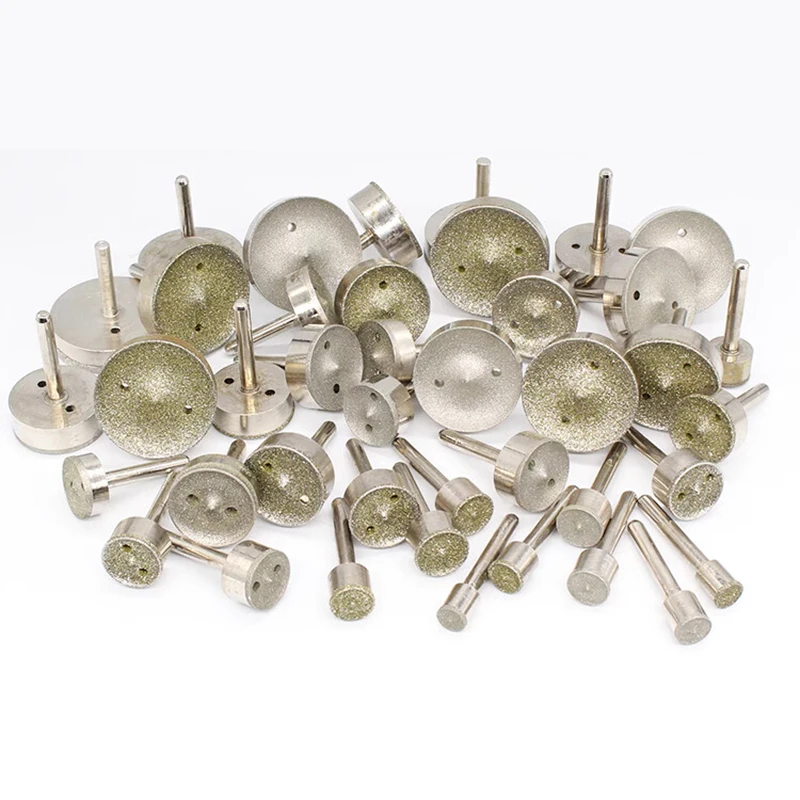 1pcs 16-50mm Fine Coarse Sand Grinding Head Wheel Polishing Tools Carborundum Jade Carving Drilling Machine Tools Peace Buckles