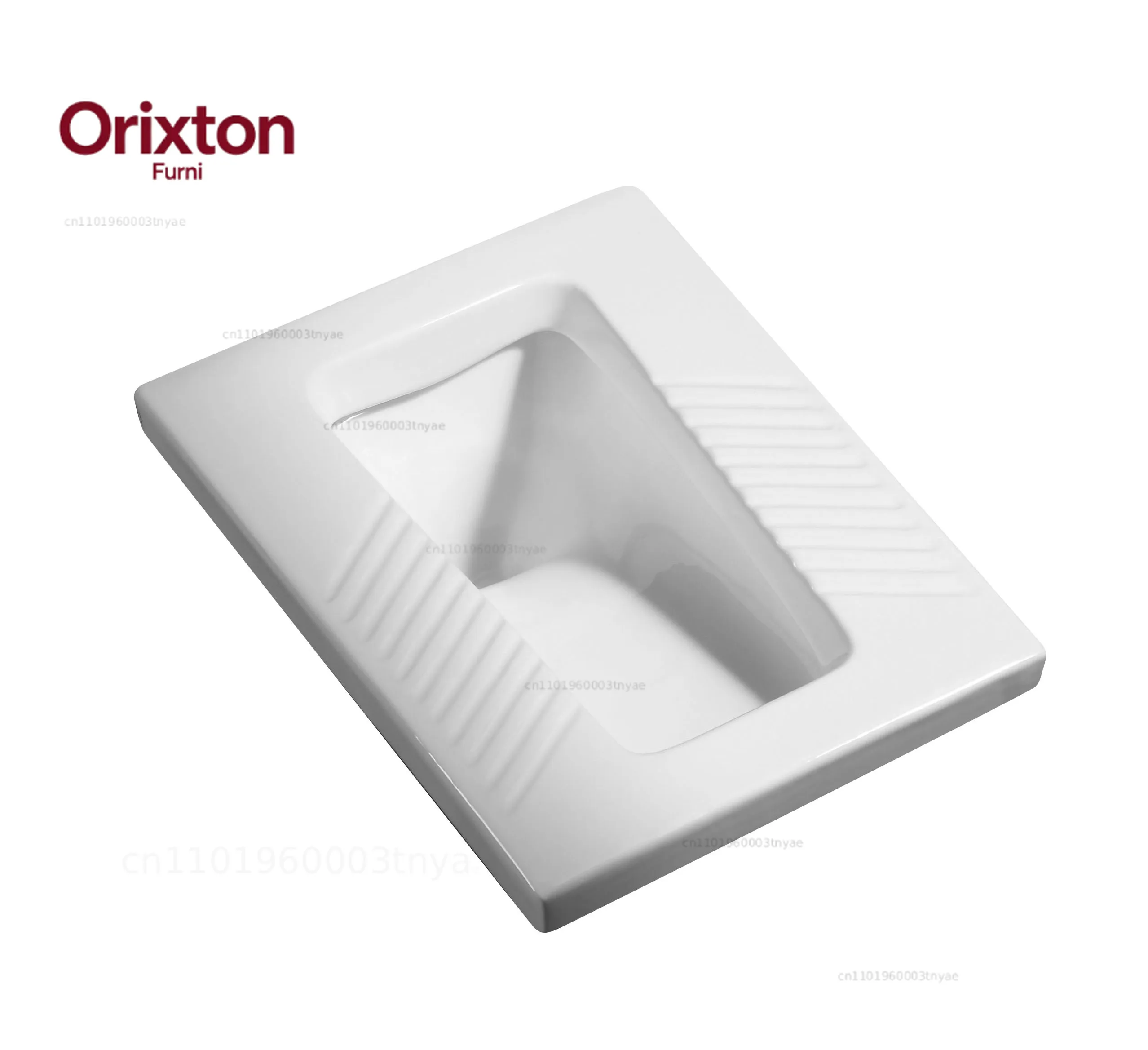 Hot Sale Bathroom Ceramic Squatting Pan Toilet Ceramic Flush Toilet Pan