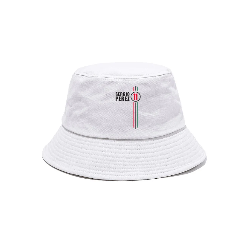 Sergio Perez Bucket Hats Cool Sun Caps Summer Outdoor Sunscreen Fisherman Hat MZ-448