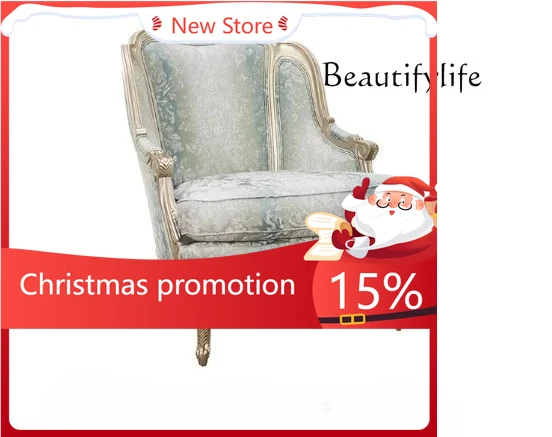 

Light Luxury European Carved French Solid Wood Light Luxury Fabric Sofa Living Room Home Fashion Designer X