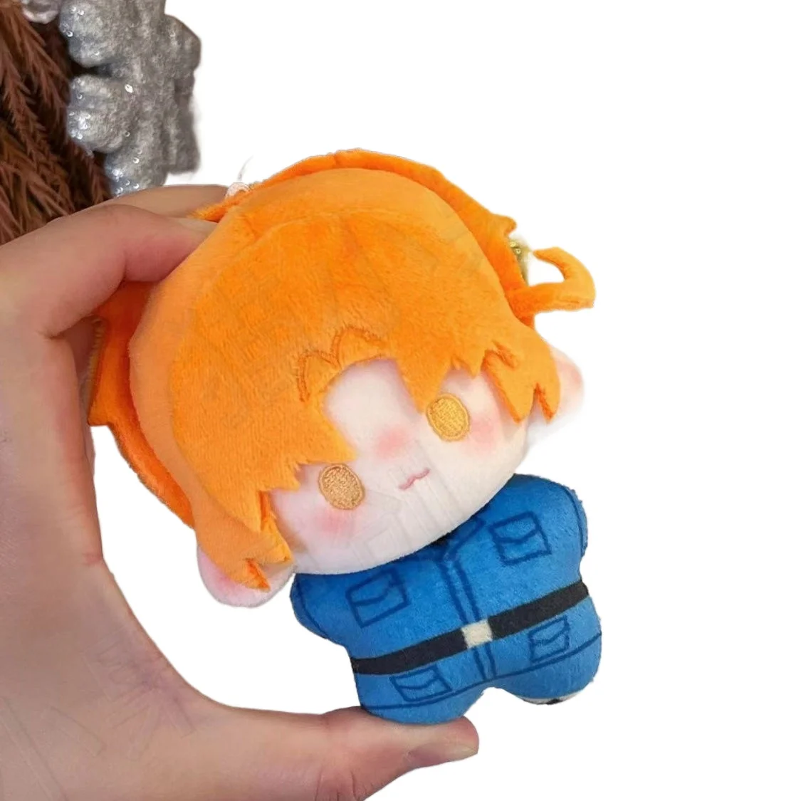

Anime Role Feliciano Vargas Kawaii Cosplay Adorable Sea Star Plush Pendant Key Chain Christmas Gifts Cartoon Figure Dango 10cm