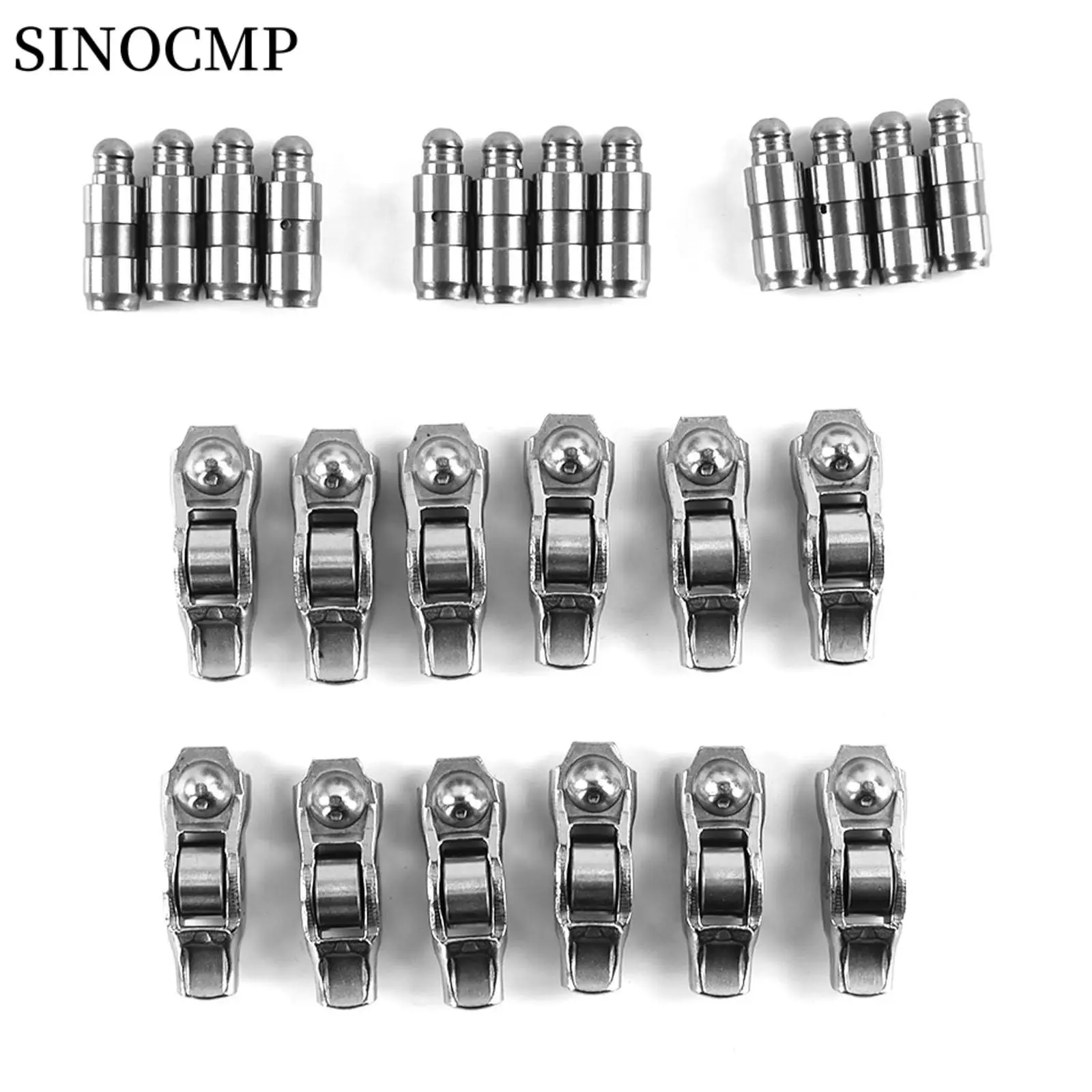 24 Pack Auto Rocker Arm & Lifter Kit 5184296AH 5184332AA For Chrysler Dodge Jeep Ram 2011-2019 3.6L Engines Rocker Arms Parts