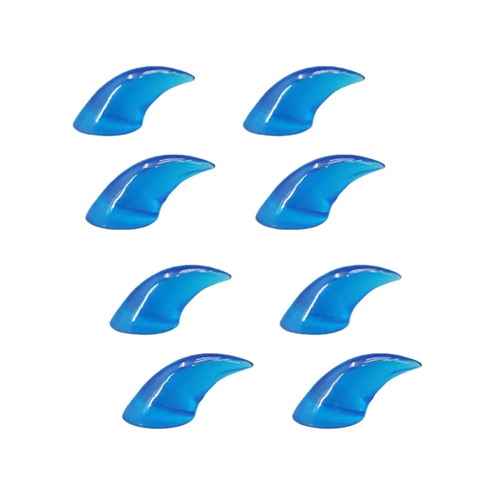 

8pcs Multicolor Animal Fursuit Claws Accessories Pointed/Obtuse Handmade Furry Claws Nails Cos Porps Epoxy