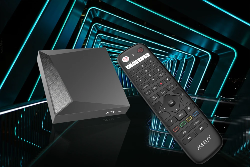 XTV Air IPTV Box Amlogic S905W2 2GB 16GB Dual Android 11 4k Middleware Stalker Player Streaming Box