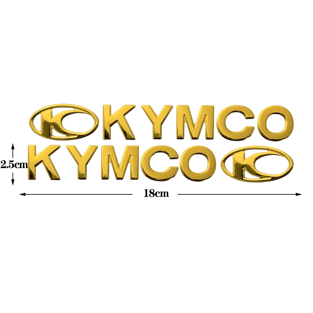 Motorcycle 3D Emblem Badge Decal Tank Wheel Sticker For KYMCO AK550 AK 550 Xciting 250 300 GP125 Like125 Like150 CT250