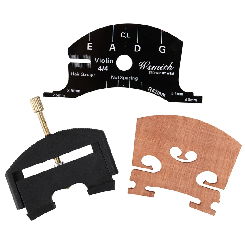 4/4 Violin String Lifter Change Violin Bridge Tools Violin Bridges Template Durable Violin Accessories