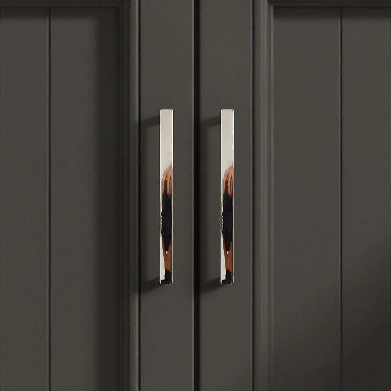 Beicai Fashionable Simple And Uniquely Styled Cabinet Drawer Handles, Copper Brushed, Nickel Colored, White, And Black In Multip