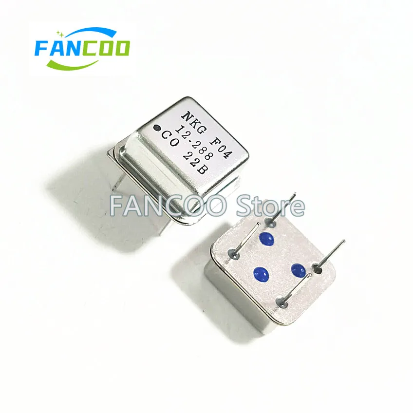 5PCS 12.288M 12.288MHZ Half size 3.3v 5v CRYSTAL CLOCK OSCILLATOR OSC DIP-4 12.288