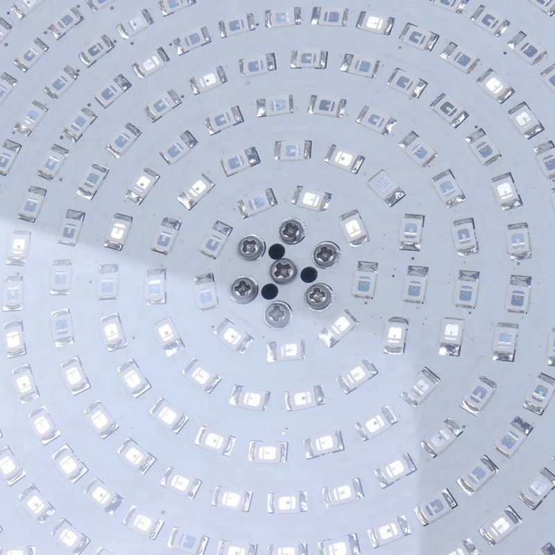 5X 18 Вт из нержавеющей стали + ПК, светодиодные светильники для бассейна, RGB, многоцветные, 12 В