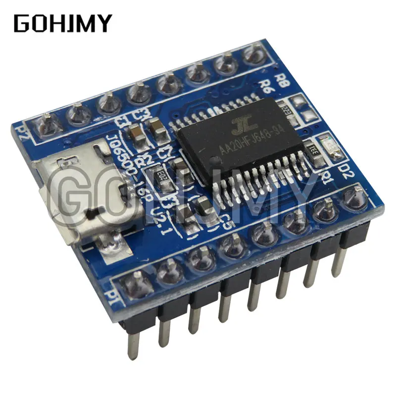 JQ6500 Voice Sound Module USB Replace 1 to 5 Way One to Five Way MP3 Voice Standard 16M