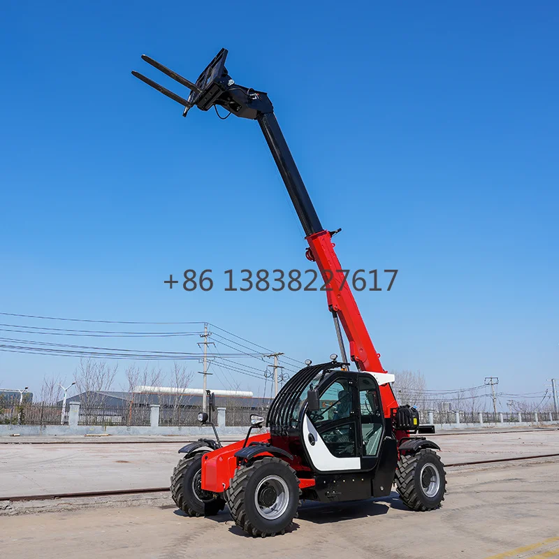 Hot Selling Telescopic Handler Telescopic Forklift Loader Carrello Elevator Telescopic