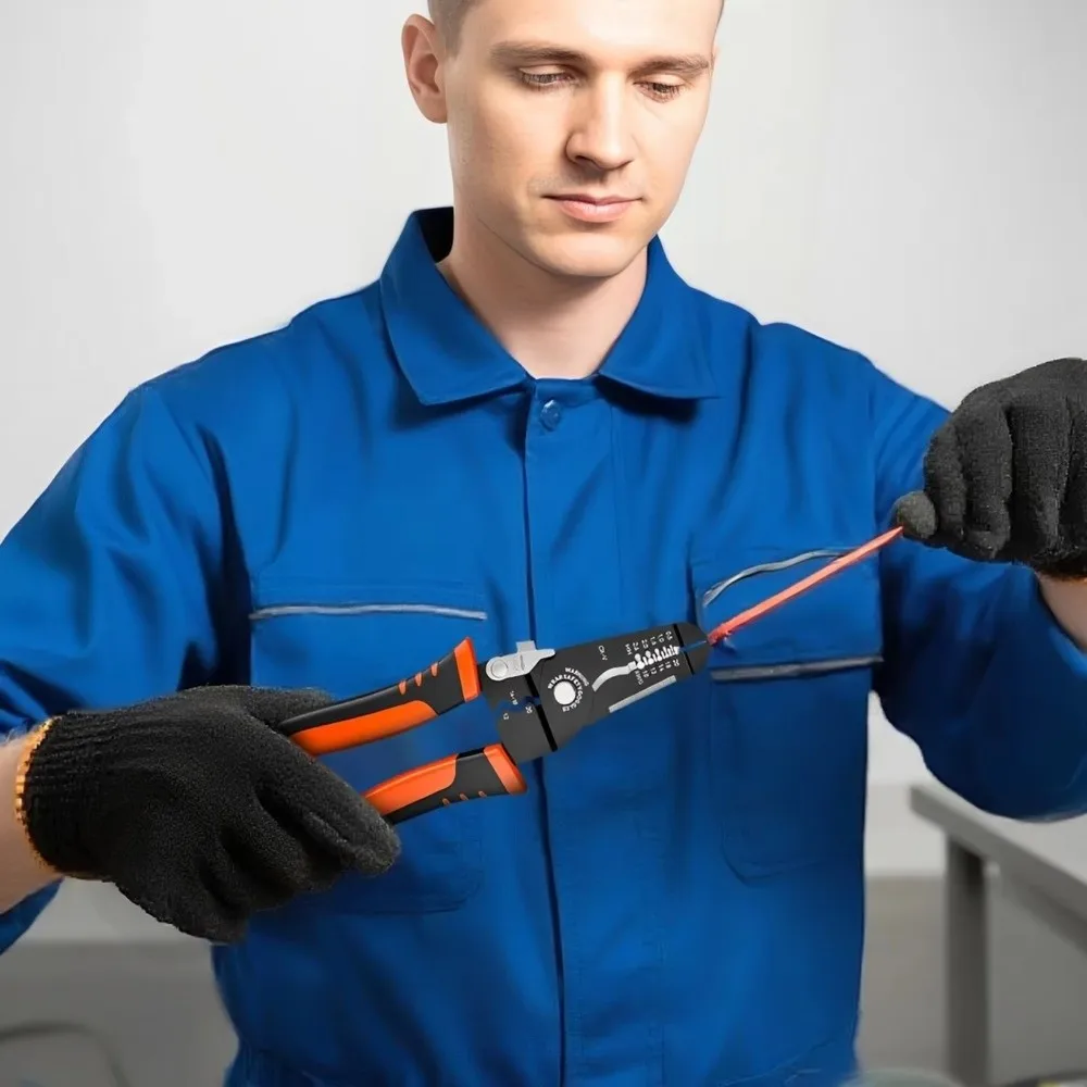 

Новый инструмент для зачистки проводов «сделай сам», инструмент 4-в-1, инструмент для зачистки проводов, инструмент для зачистки проводов, обжимные клещи