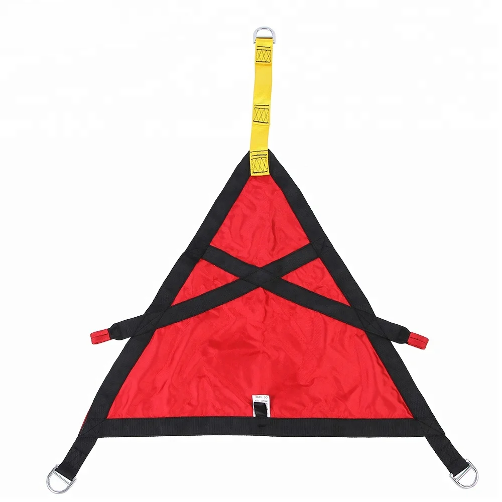 

high quality rescue triangle with shoulder straps tri-harness safety harness for fall protection