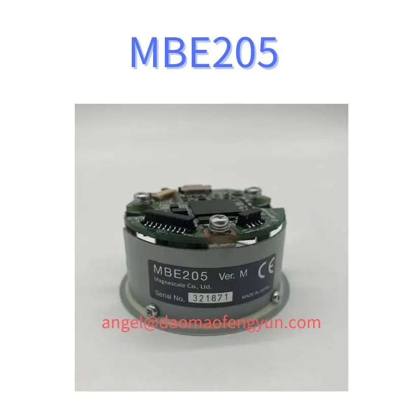 

MBE205 The new spindle encoder test function is OK