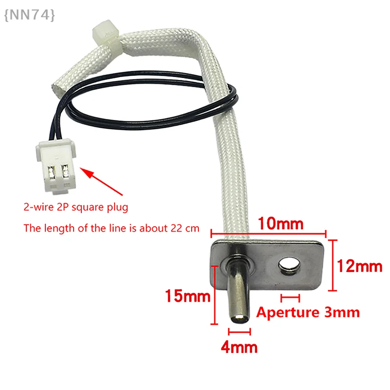 エアフライヤー修理部品 - 200K NTC サーモスタット温度センサープローブ、加熱または温度制御の問題の修正
