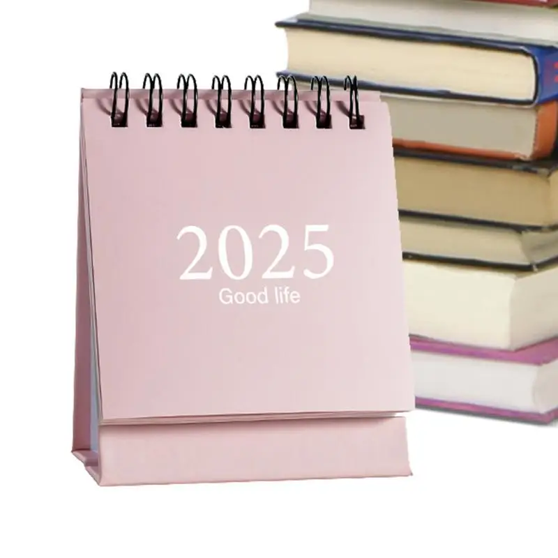 Bureaukalender Kleine Staande 360 Graden Pagina Draaien Kleine Bureaukalender Flipping Kalender Voor Klaslokaal Dubbelzijdig Klein Bureau