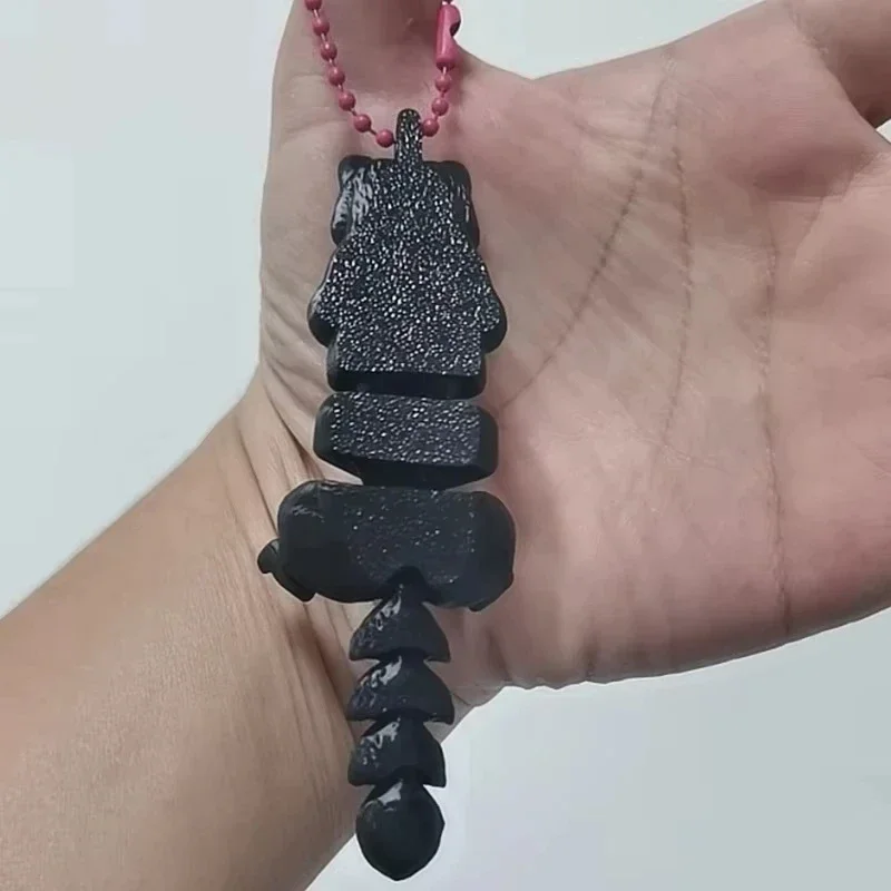 Key Hangings 3D Printed Pieces Skeleton Cat Keychain Hanging Pieces For Outdoor Backpack Car Christmas Halloween Decororation
