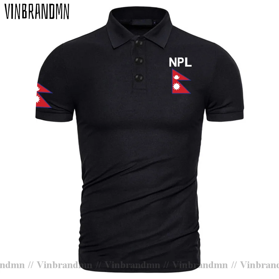 Nepal NPL Polo Shirts Men Short Sleeve Classic Brands Printed For Country 100% Cotton Nation Team Clothing Nepali Nepalese Shirt