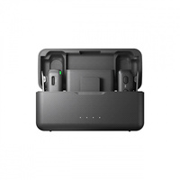 Original DJI Mic Wireless Microphone Professional Recording Studio Equipment Dual-Channel Photography Accessories New