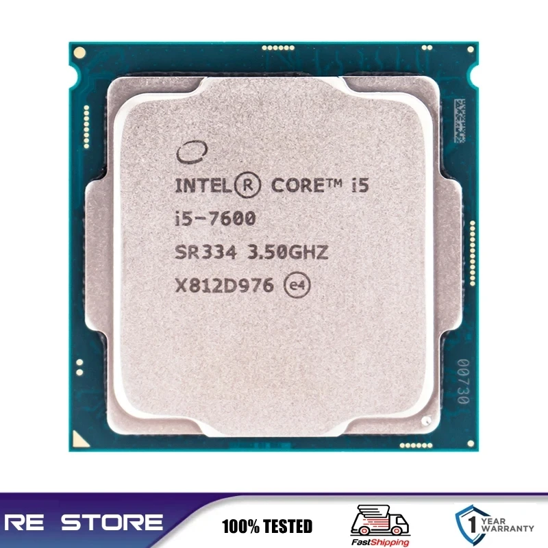 Intel Core i5 7600 3.5GHz Quad-Core LGA 1151 cpu processor