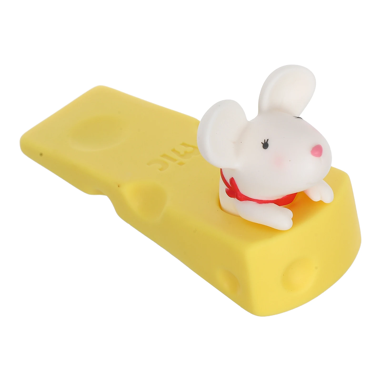 

2pcs Cartoon Door Blocker Cute Mouse Doorstop Stoppers Plastic Decorative Small Animal Draft Stopper Home Office Bedroom Living