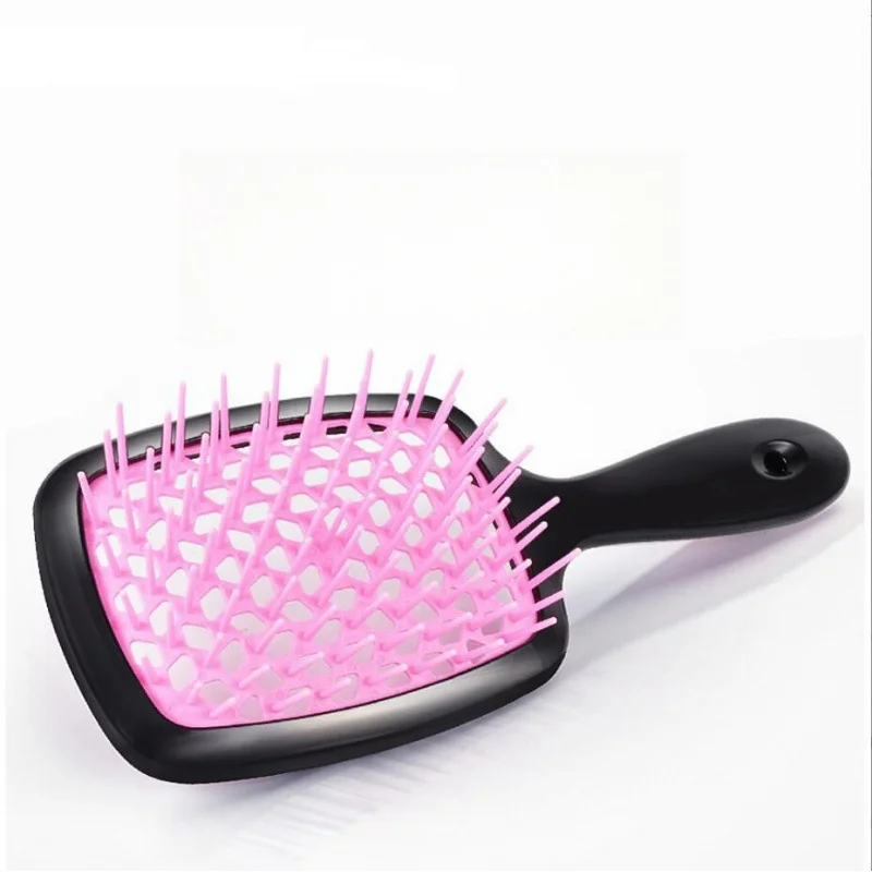 Новые расчески с широкими зубцами на воздушной подушке, распутывающая щетка для волос, расческа для splątanych волос, полые массажные расчески, парикмахерские инструменты для укладки Новые расчески с широкими зубцами на воздушной подушке, распутывающая щетка для волос, расческа для splątanych волос, полые массажные расчески, парикмахерские инструменты для укладки
