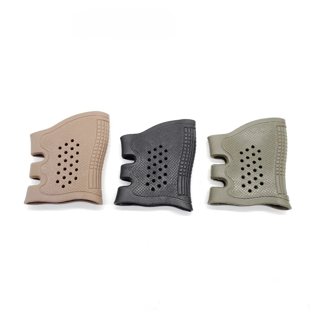 Tactical Pistol Rubber Grips Glove Sleeve Airsoft Accessories Anti-slip Breathable Glove Protective For G17 G19 G22