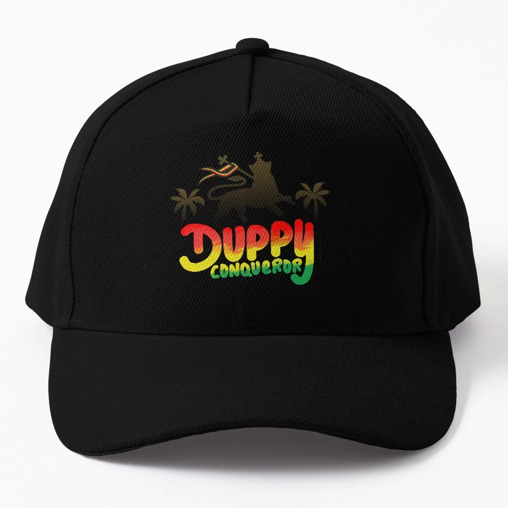 Duppy Conqueror - Jamaican Slang, Jamaican Patois, Big Up Jamaica Duppy Conqueror Rasta Baseball Cap Ball Cap Men Cap Women's