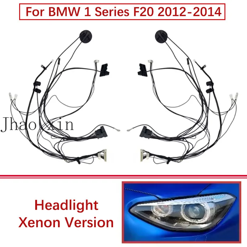 

Внутренний жгут проводов передней фары в сборе для BMW 1 серии F20 2012-2014, ксеноновая версия, жгут проводки фары автомобиля