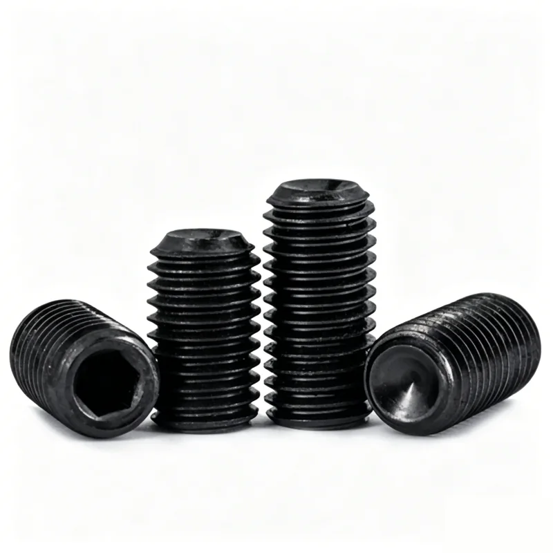 Beicai Unc/unf Grade 12.9 Black Hex Socket Cup Point SetScrews AllenGrub Screw Bolt 2#-56 4#-40 6#-32 8#-32 10#-24 10#-32 1/2-13