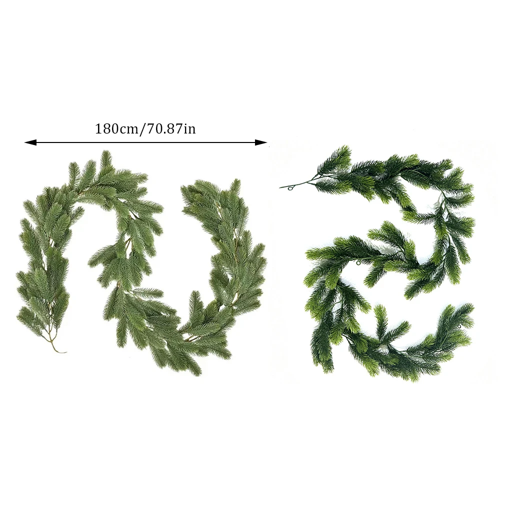 ABS Pine And Spruce Garland For Holiday Decor Twist And Turn Anywhere As Like Wrapped Around
