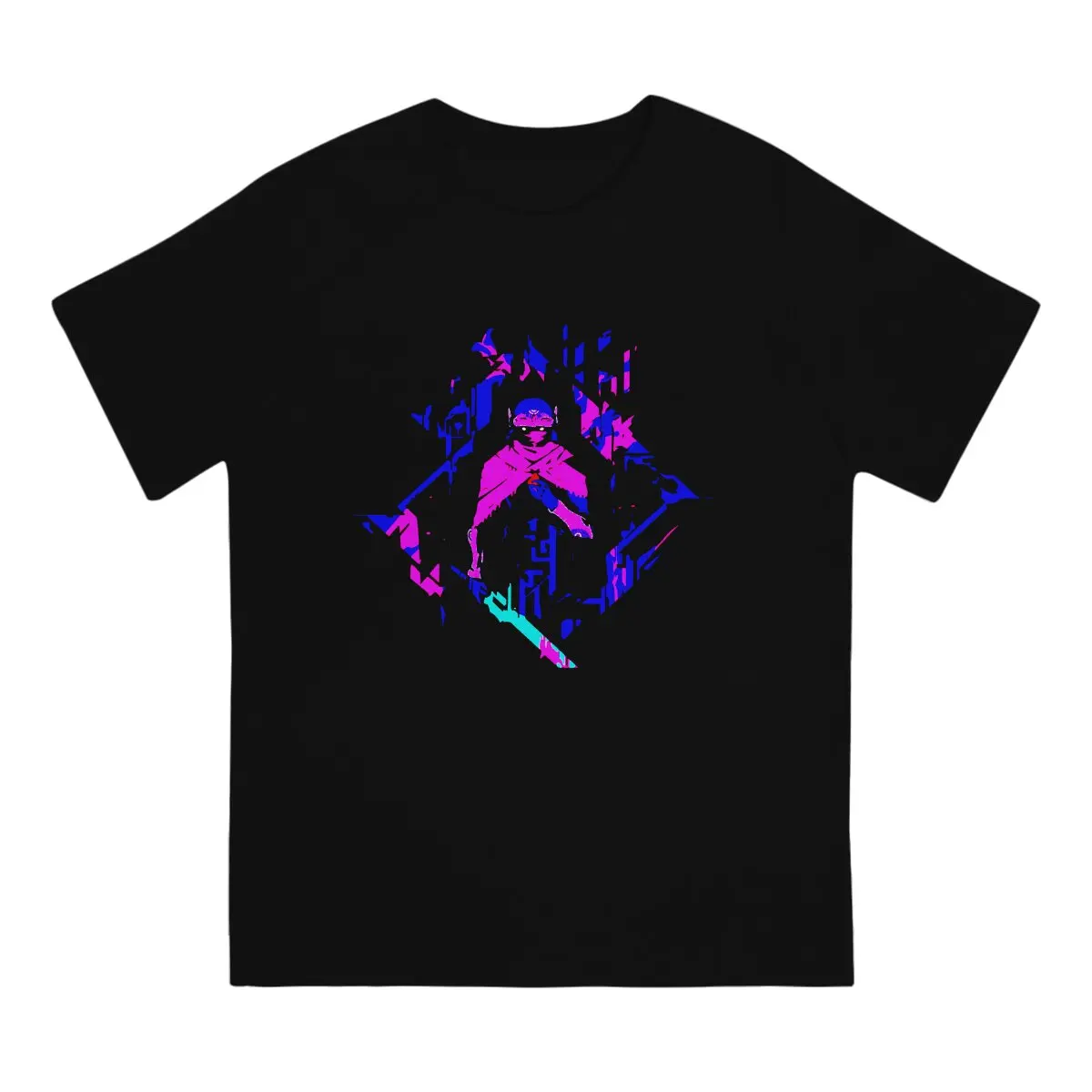 Hyper Light Drifter Newest TShirt for Men Hyper light Round Collar Basic T Shirt Distinctive Gift Clothes Tops