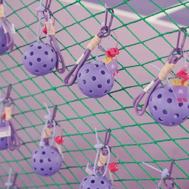 

Брелок для ключей с изображением пиклбола, сувенирная продукция по пиклболу, оригинальный кулон с пиклболом, мини-брелок для ключей с пиклболом в подарок