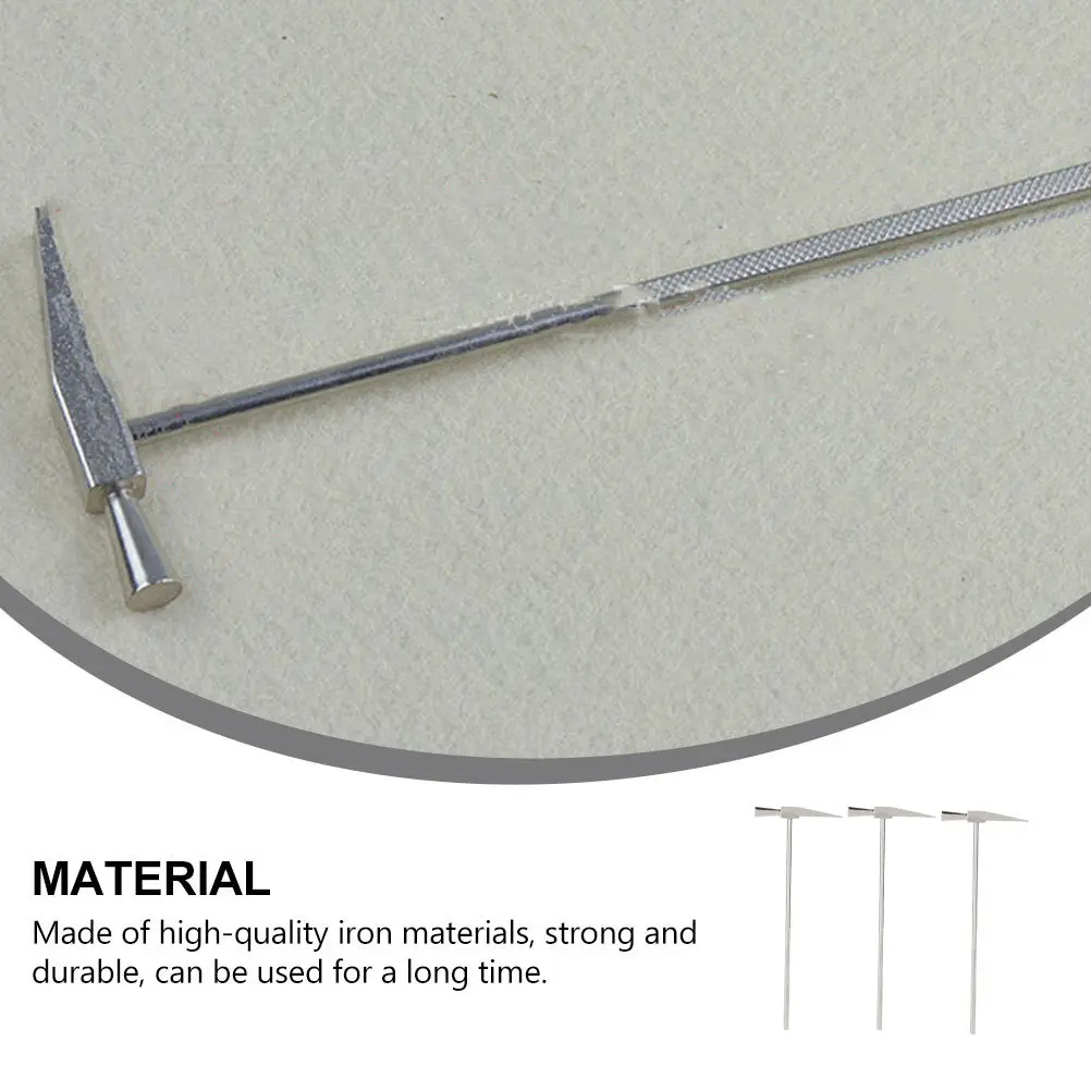 

3 Pcs Kalynba Tuning Hammer Hammers Kalimba with Mini Thumb Piano Tuner Instrument Tool Iron