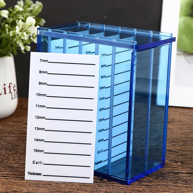 1Pcs Eyelash Extensions Storage Box 5 Layers Acrylic Pallet Lash Organizer Holder Display Stand Makeup Tools Supplies