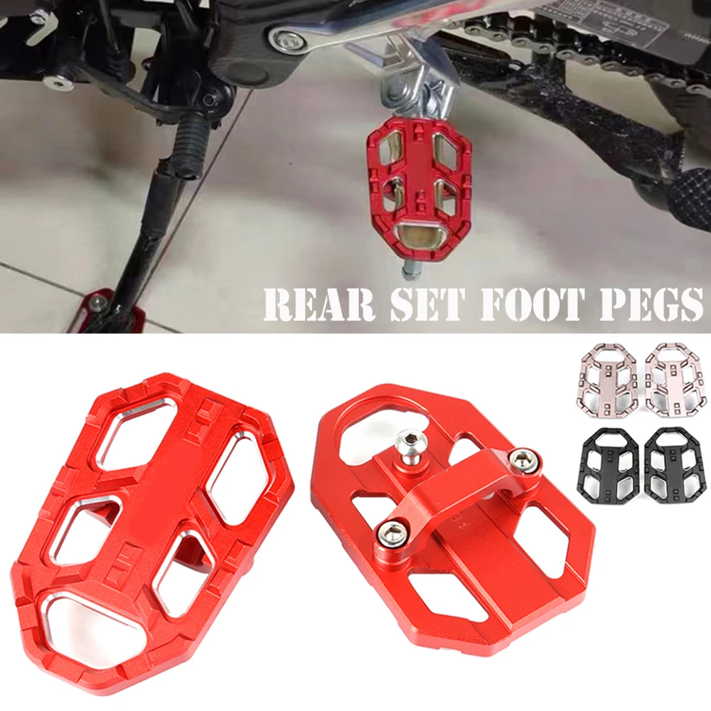 

For HONDA 2022 2023 FootRest Footpegs Foot Pegs Pedals CBR500R CBR 500R CBR500 R 2017 2018 2019 2020 2021 Motorcycle Accessories