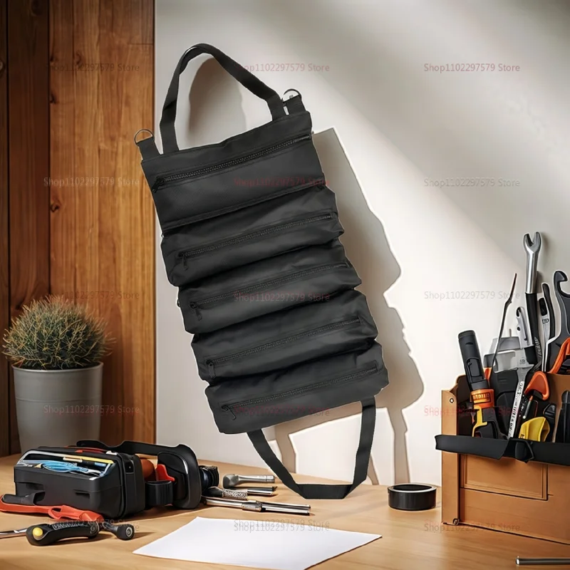 منظم تخزين حقيبة الأدوات شديدة التحمل للعاملين والمهندسين وصيانة التخييم وحامل أدوات متعدد الوظائف قابل للفصل
